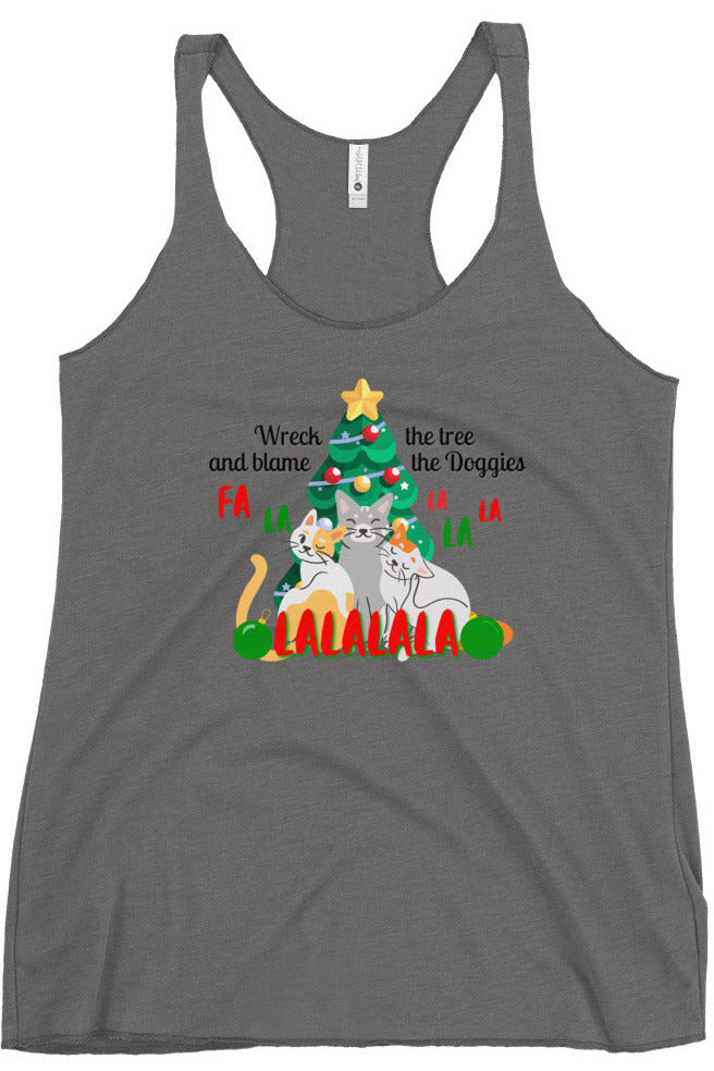 "Wreck The Tree" - Women's Racerback Tank