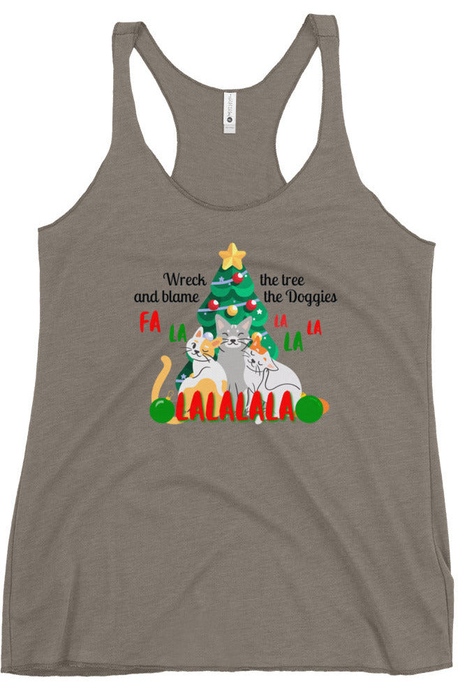 "Wreck The Tree" - Women's Racerback Tank